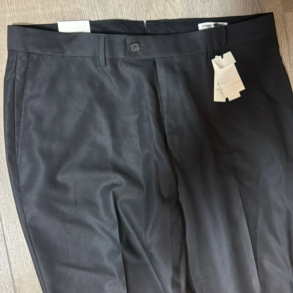 NWT! Banana Republic Black Signature Italian Hopsack Suit Pant - 🩷